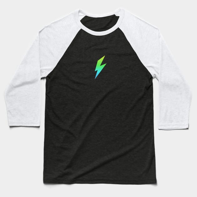 Lightning strike Baseball T-Shirt by PallKris